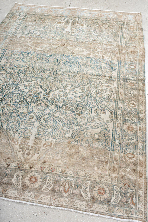 Antique Malayer Area Rug (4' x 6')